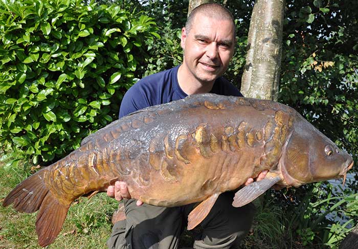 Een recente vangst van Mike!