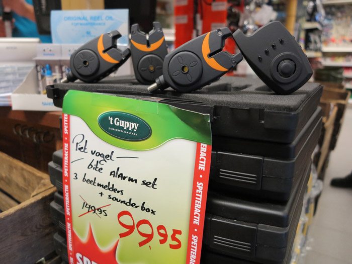 Guppy heeft doorlopend scherpe aanbiedingen. Zo ook deze beetmelderset van Piet Vogel!