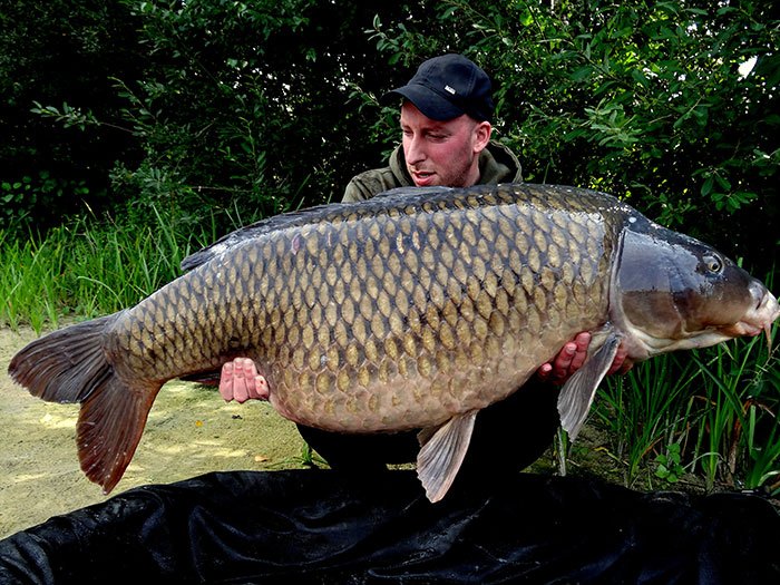 Ik ben blij als ik eind augustus de topschub vang en neem afscheid van het water.