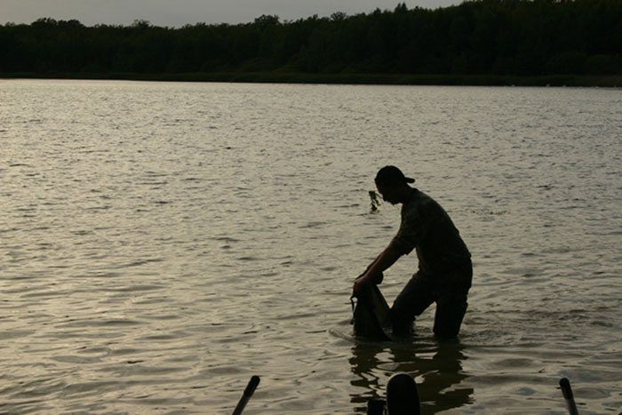 Hang een karper altijd in zuurstofrijk water!