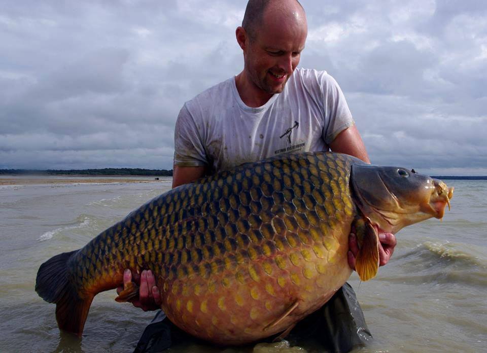 De Du Der bak van Vincent Keetman. Met 43 kg+ de recordschub van openbaar water.
