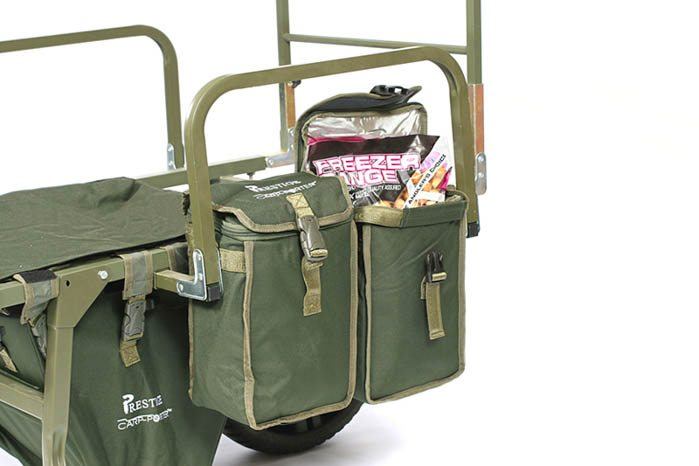 Zelfs voor je Freezerbaits heeft Carp-porter een aparte draagtas.