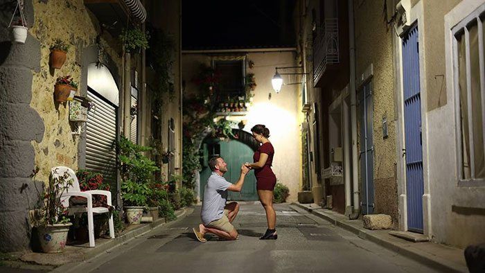 Wat een bazenlocatie om je vriendin ten huwelijk te vragen! Goed werk Peet!