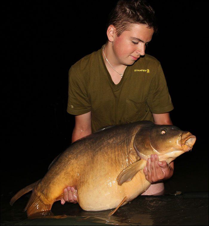 Arjen ?over the moon? met zijn nieuwe PB!