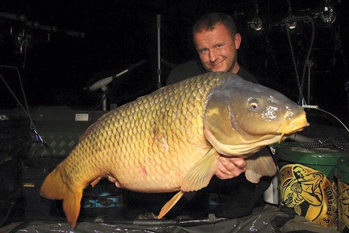 De topvis van het water: een schub van 28 kg+. Reken maar dat alle deelnemers loeren op een vangst van dit kaliber.
