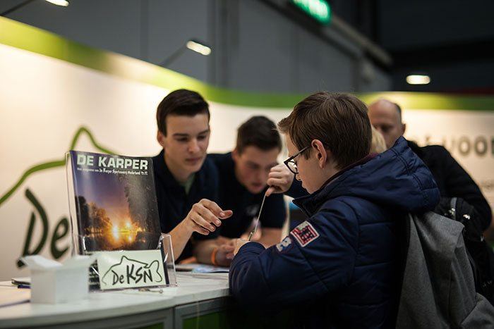 Ook op de stand van De KSN...